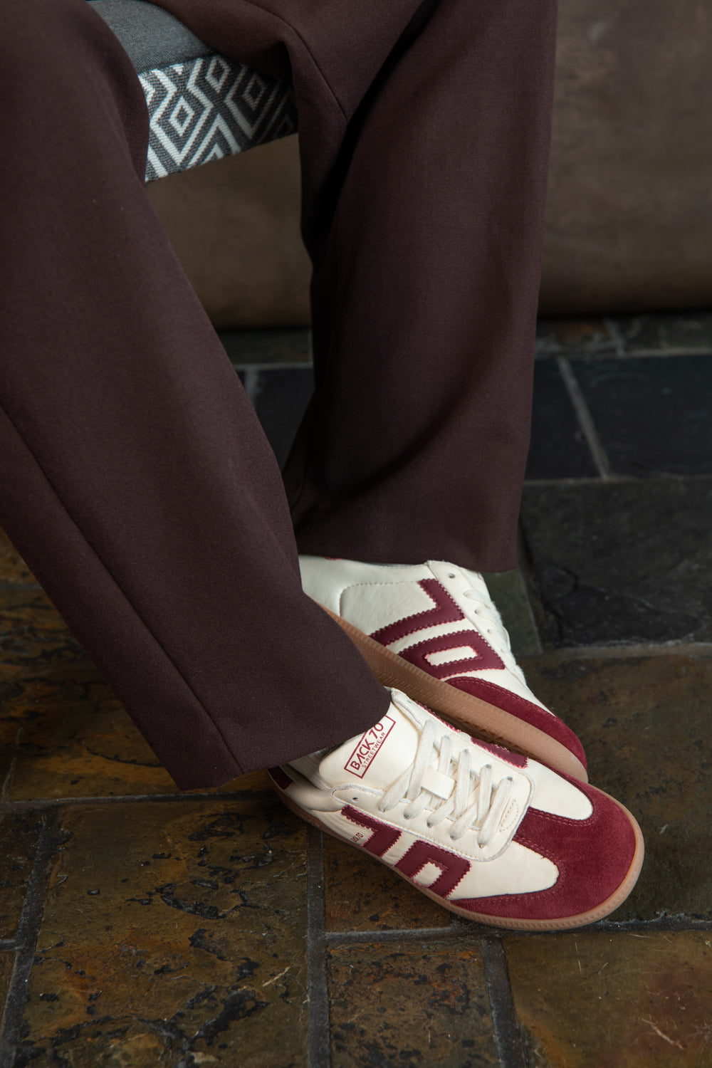 Back 70 Cloud Nm Sneaker in Milk Wine