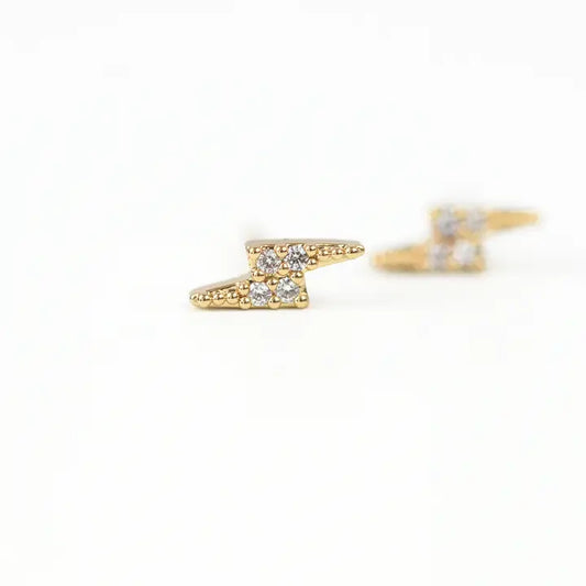 Bolt Stud Earrings