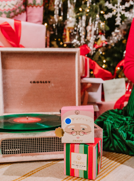Pink Santa Boxed Bath Balm