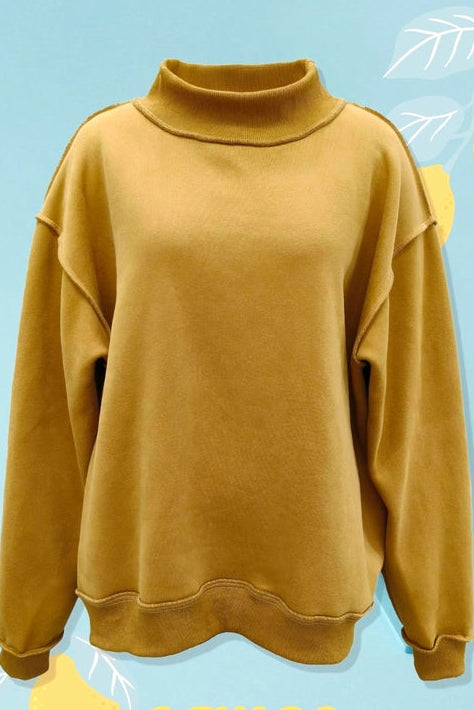Cozy Mock Neck