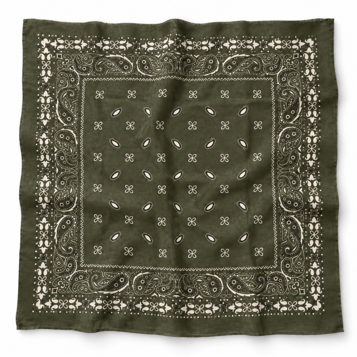 Brushed Bandana Oversized Square Scarf