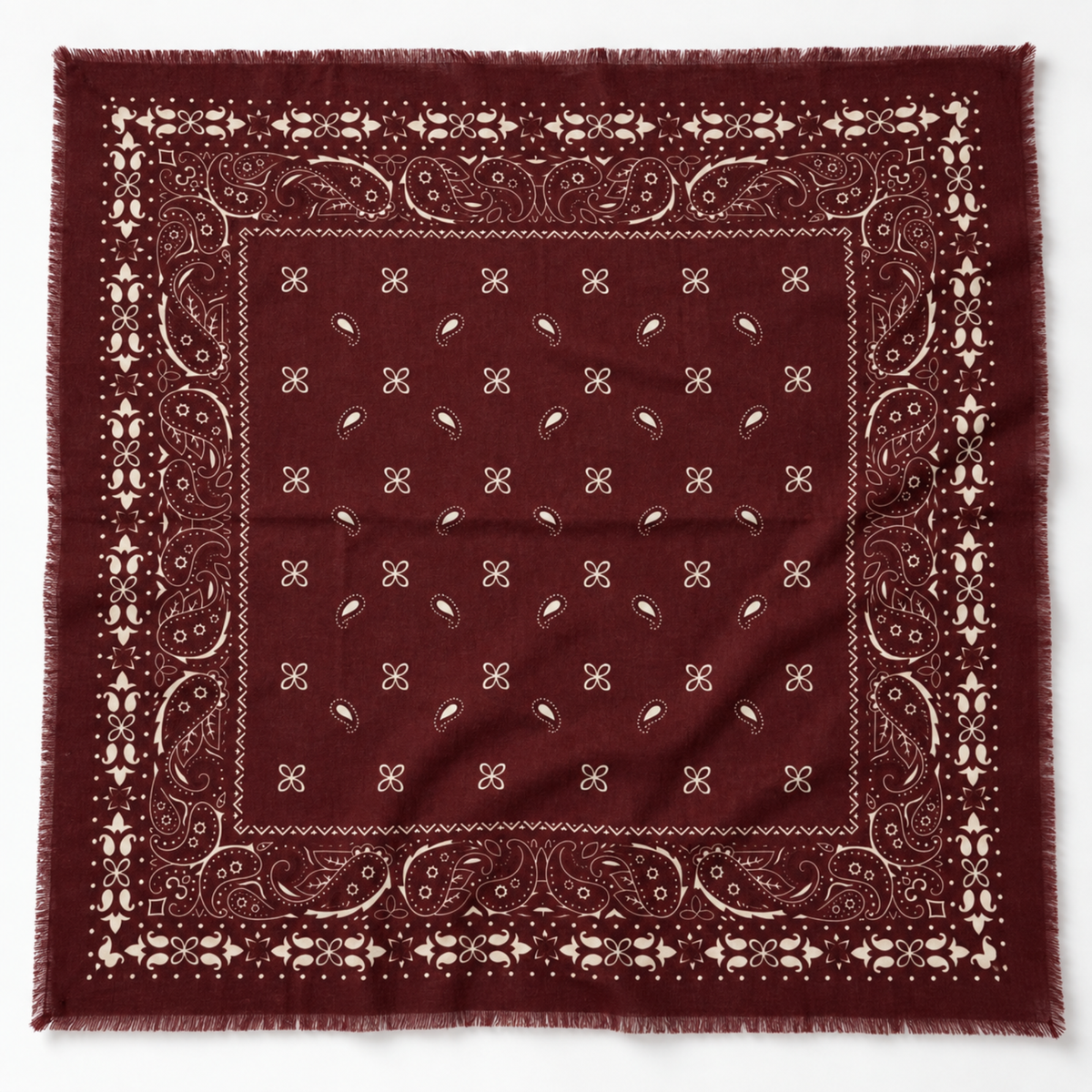 Brushed Bandana Oversized Square Scarf