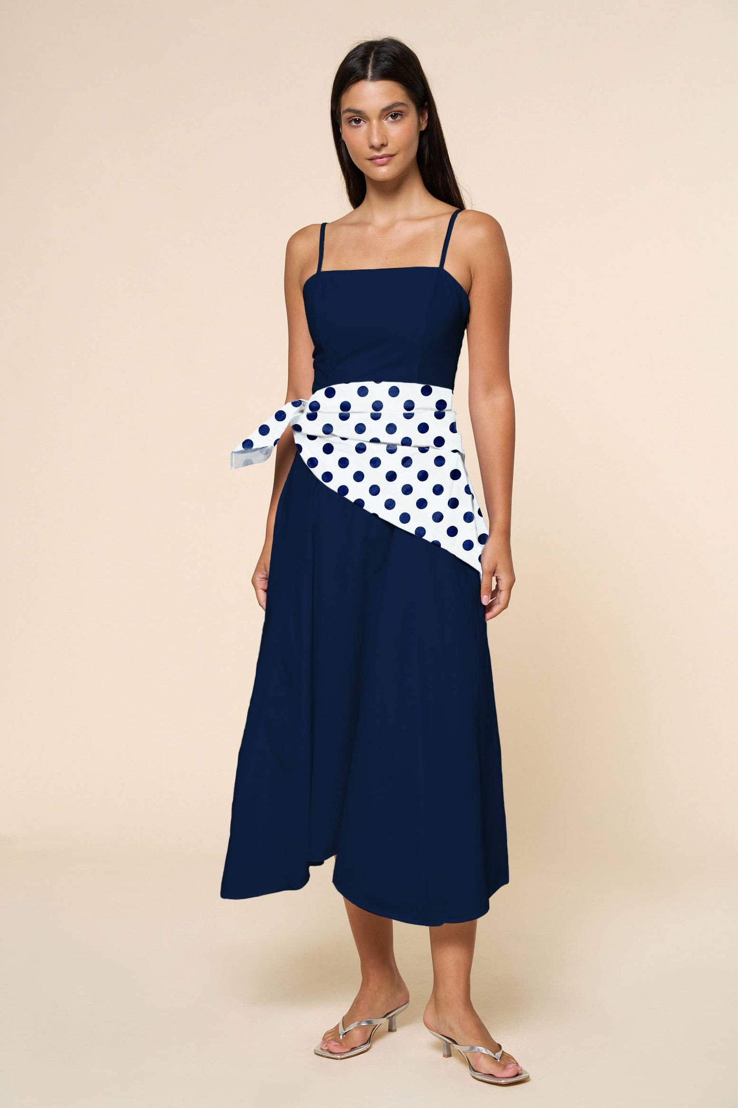 Bandana Tie Maxi Dress