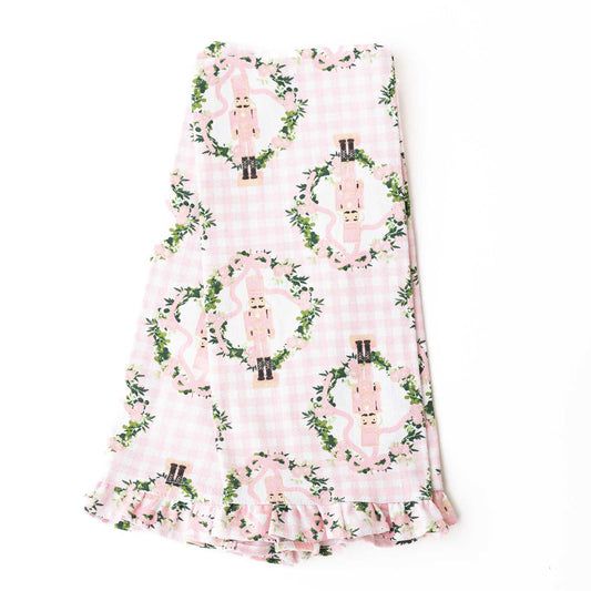 Sugarplum Gingham Ruffle Tea Towel Set