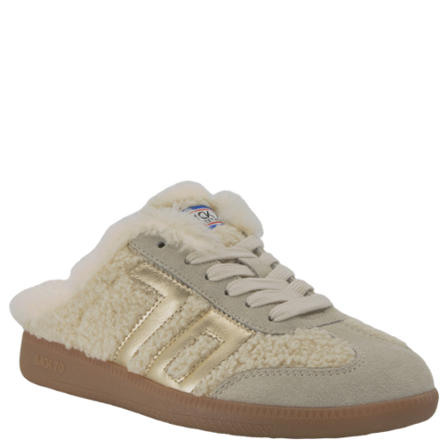 Back 70 Easter Fl Sneaker in Butter Gold
