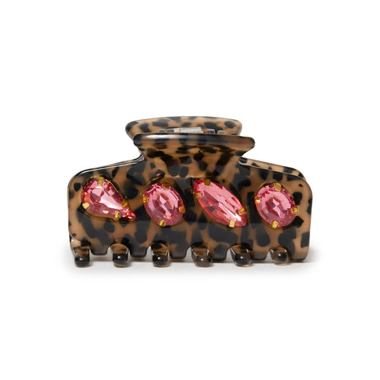 Lele Sadoughi Mini Crystal Claw Clip