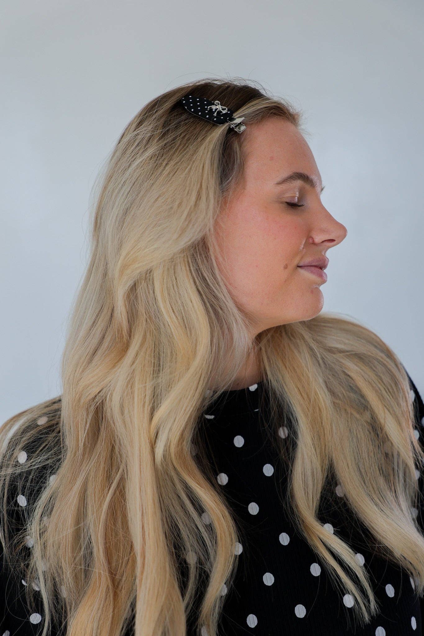 POLKA DOT GRWM CLIP (PACK OF 2)