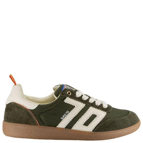 Back 70 Ghost N Sneaker in Olive Orange Milk