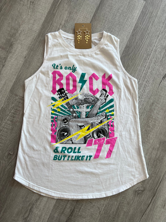 Rock N Roll Graphic Tank