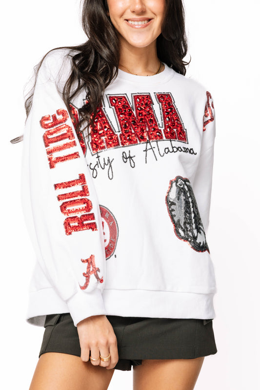 QOS Licensed Alabama Icon Sweatshirt
