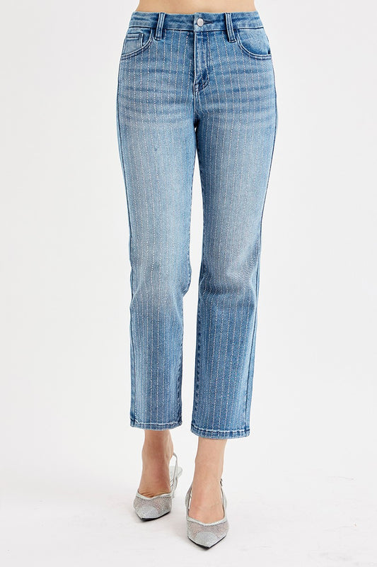 Risen Rhinestone Jeans