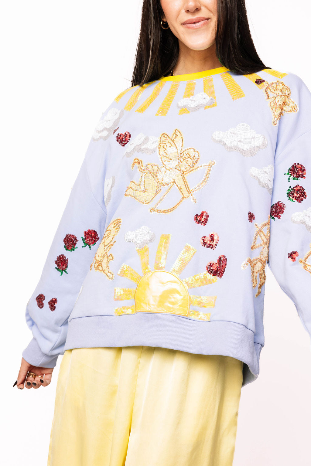 QOS Cupid in the Sky Sweatshirt