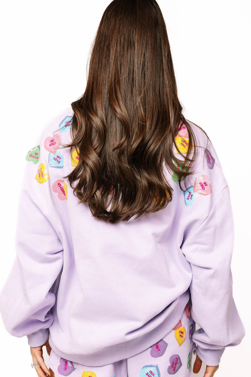 QOS 'Queenhearts' Candy Box Sweatshirt